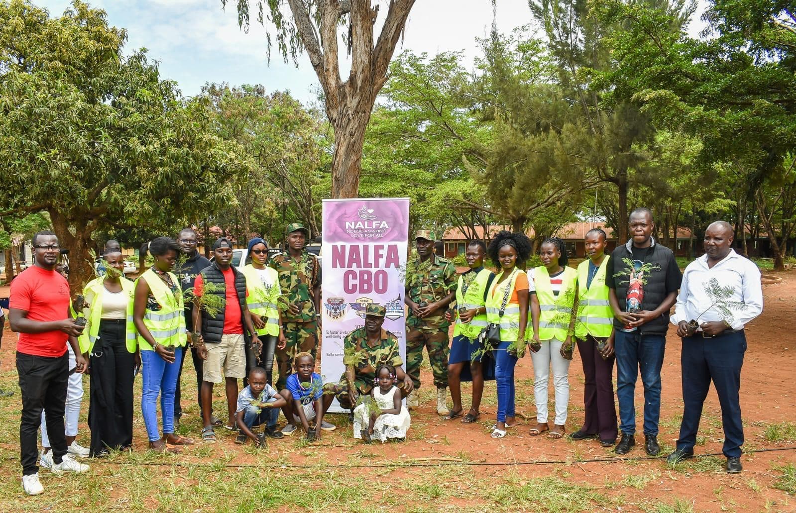 Tree planting day at awelo primary school