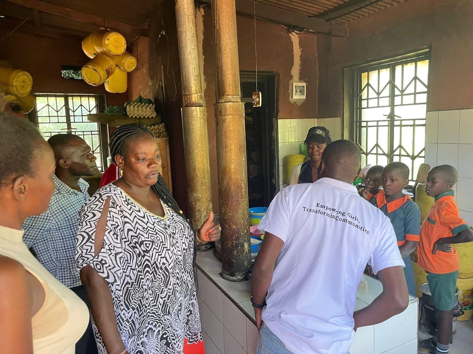 A visit to mbaga ophanage