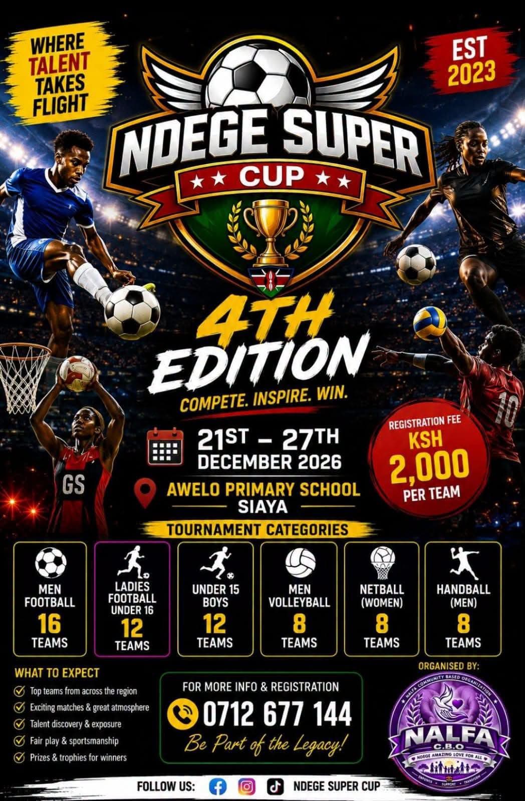 Ndege Super Cup 4th Edition