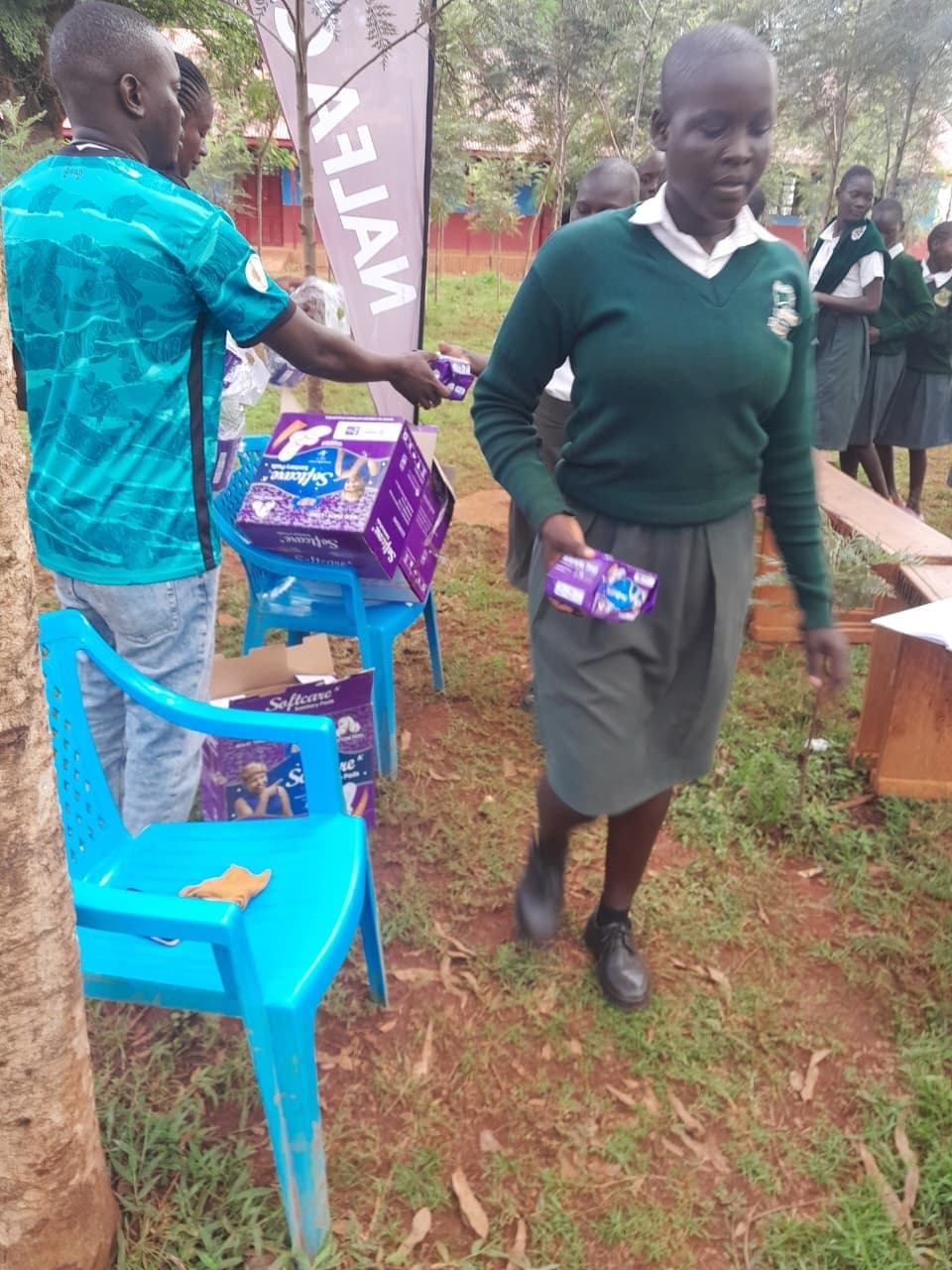 Sanitary Towel Distribution